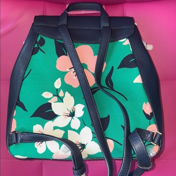 Kate Spade Leila Lily Blooms Medium Flap Backpack main image 7